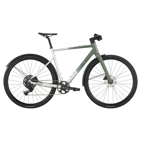 Rower 28" Scott Metrix 30 EQ alloy silver/wenge green