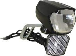 Lampa przód na dynamo JY-7060 1W podtrz 30Lux