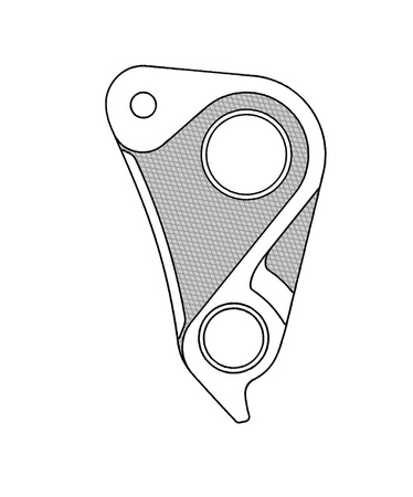 Hak GH-296 do ramy Specialized Union Blister