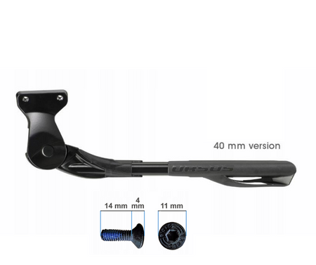 Podpórka regulowana Ursus R78 24-29" aluminium, otwory 40 mm