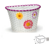 Koszyk przedni dzieciecy 12-16" Flowers