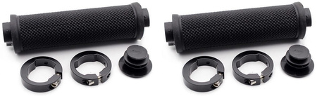 Chwyty kierownicy HL-G225 130mm 2 obejmy skręcane
