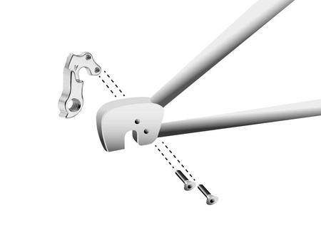 Hak GH-045 do ramy rowerowej