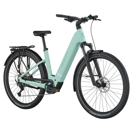 Rower elektryczny 28" Scott Sub Sport 20 Wave mint green