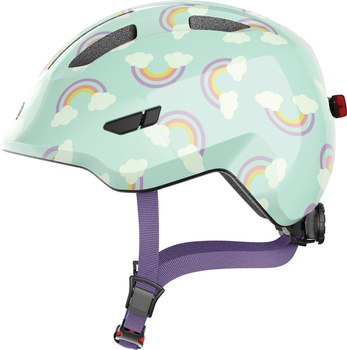 Kask ABUS SMILEY 3.0 LED blue rainbow