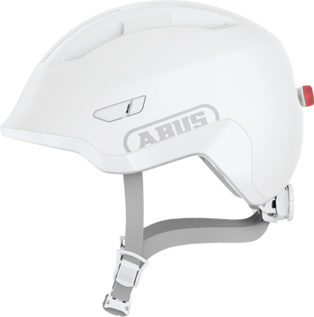 Kask Abus KIDS SMILEY 3.0 ACE LED pure white