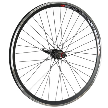 Koło Tył 26" piasta kaseta SH 11s obręcz stożek Bk