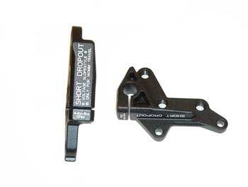 Hak do ramy Scott alu IDS 12mm st. -10 mm no Axle