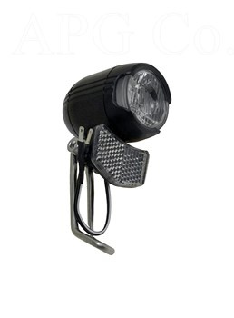 Lampa przód na dynamo XC-259A 1W E-Bike 30Lux