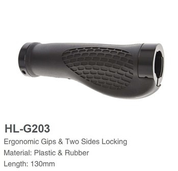 Chwyty kierownicy HL-G203 130mm Ergon 2 obejmy