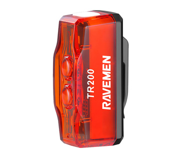 Lampa Tył Ravemen TR200 Crystal Pure Red