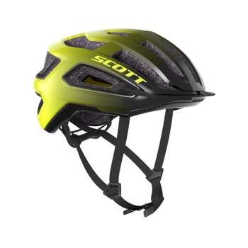 Kask Scott ARX Plus (CE) Black Radium Yellow