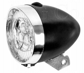 Lampa przód JY-592 Retro na baterie 3xAAA
