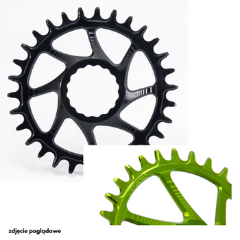 Zębatka Race Face Cinch Round 32 Green