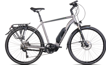 Rower elektryczny 28" Unibike Rapid Rama Męska Grafit
