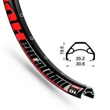 Obręcz 27,5" x 36H H-19,5 mm Excalibur DH Czarna