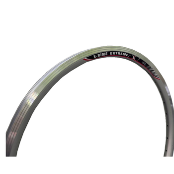 Obręcz 24" x 36H XR Xtreme alu.sreb.anod.CNC