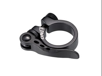 Szybk.siodła Uno z obejmą 34,9 alu czarny