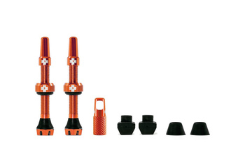 WENTYLE MUC-OFF TUBELESS 44MM POMARAŃCZOWE Tubeles