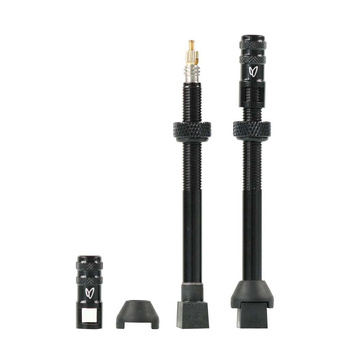 Wentyl Tubelless Caffelatex 70mm Czarne 2 szt.