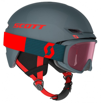 Kask Narciarski + Gogle Scott Combo Kask Keeper 2+Gogle Jr Witty