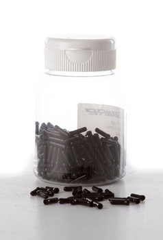 Końcówka linki przerzutki 1,2mm Jagwire 500 szt. Czarne