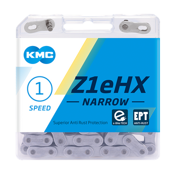 Łańcuch 1rz. KMC Z1eHX Wąski EPT 128og. Box