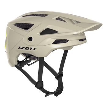 Kask Scott Stego Plus (CE) Beige/Radium Yellow