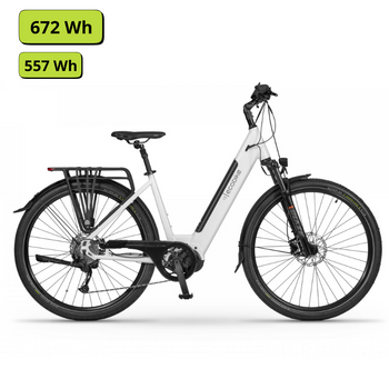 Rower elektryczny 28" Ecobike LX 100 White