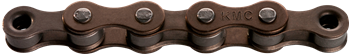Łańcuch 1rz. KMC S1 Szeroki Brown 112og.w Folii