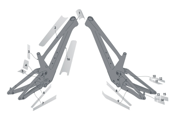 Folia Syncros Frame Protection Kit GENIUS Carbon C