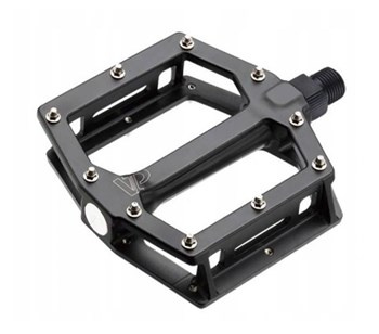 Pedał VP-531 Alu 9/16" Ł. Maszynowe Black