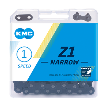 Łańcuch 1rz. KMC Z1 Wąski Brown 112og. Box