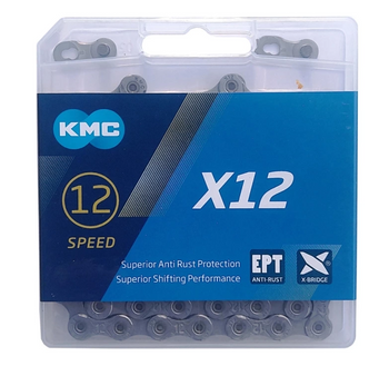 Łańcuch 12rz. KMC X12 EPT 126og. Box