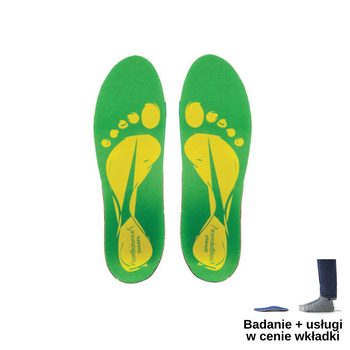 Wkładki FootBalance QuickFit Green