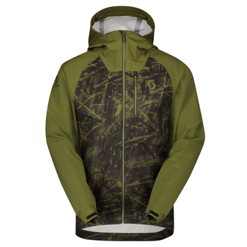 Kurtka Scott Men Jacket Trail Storm WP green black