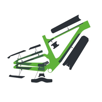 Folia Syncros Frame Protection Kit SPARK Carbon Cl